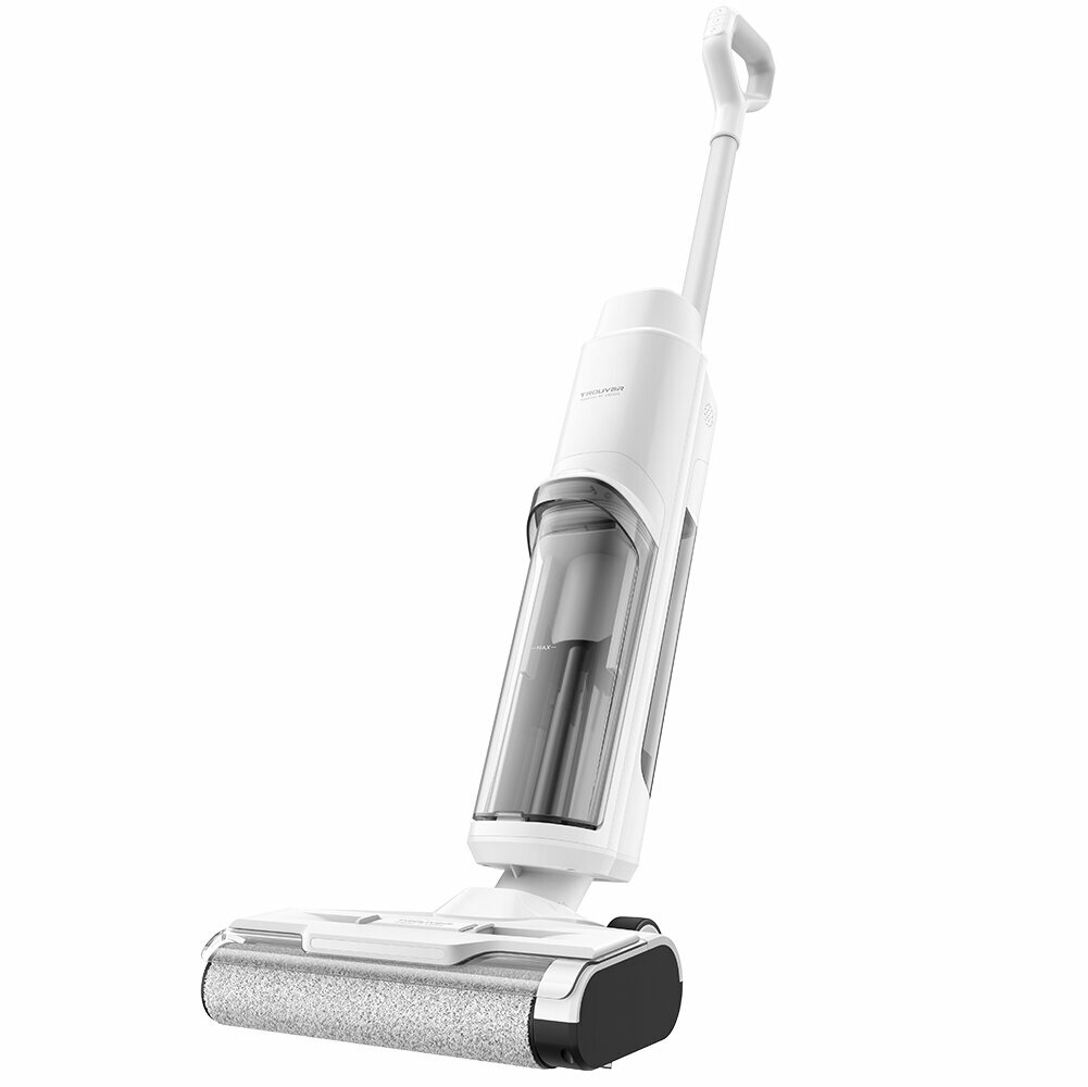 Вертикальный пылесос Trouver K10, беспроводной, для сухой и влажной уборки, White/Белый (bvc-t8a)