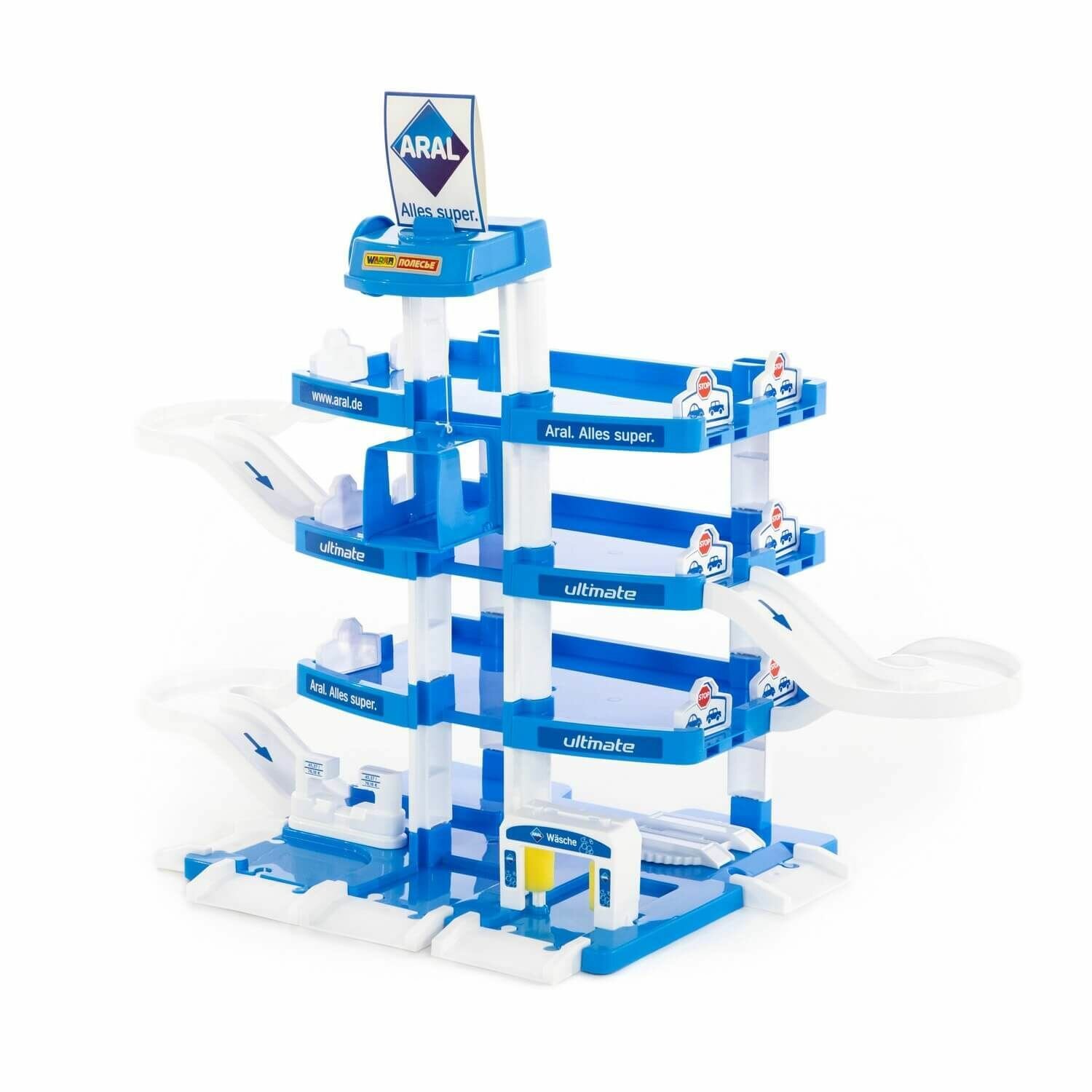 Игрушка Парковка 4-уровневая в коробке 3+