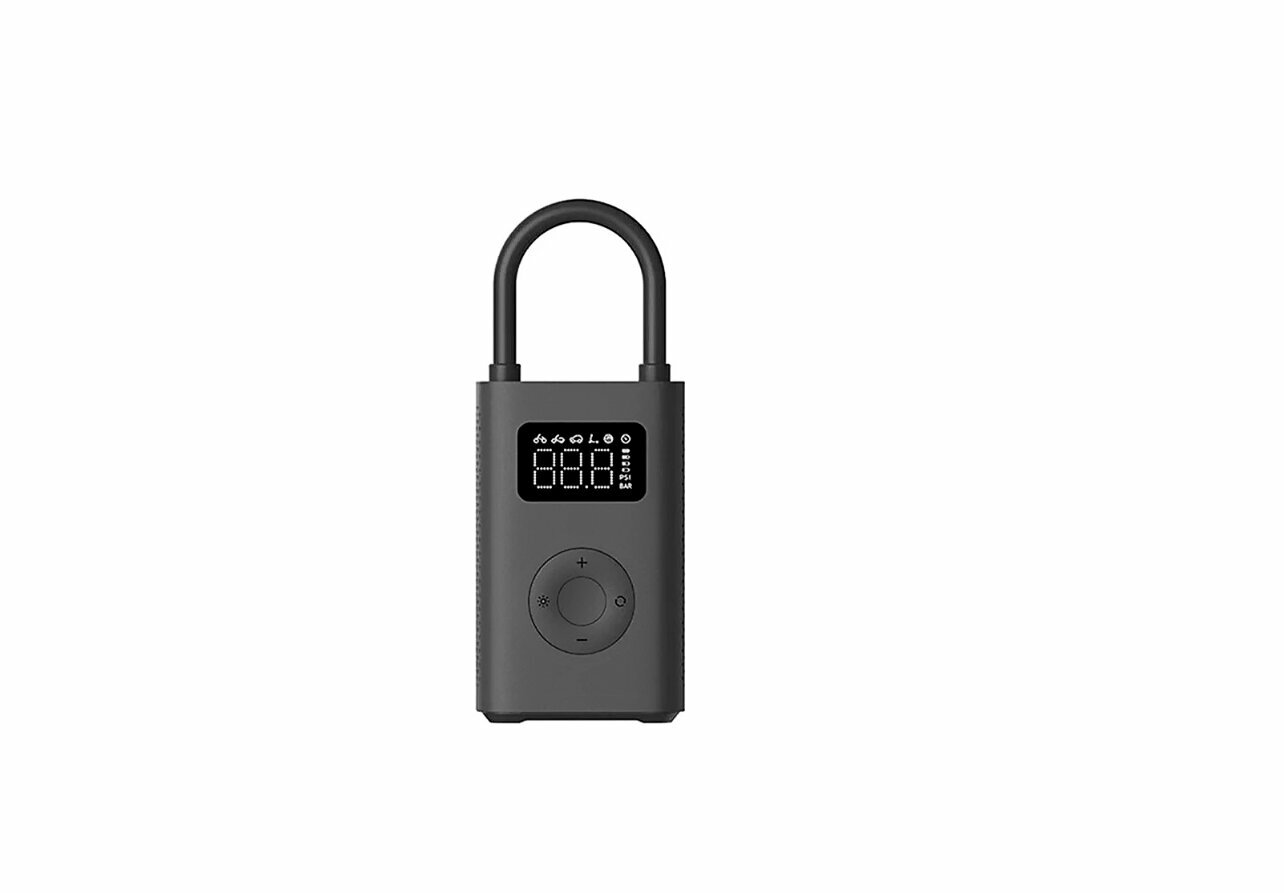 Умный электрический насос Mijia Electric Pump 2 (MJCQB06QW) для велосипедов, мячей, шин, автономный, с фонариком — фото 1