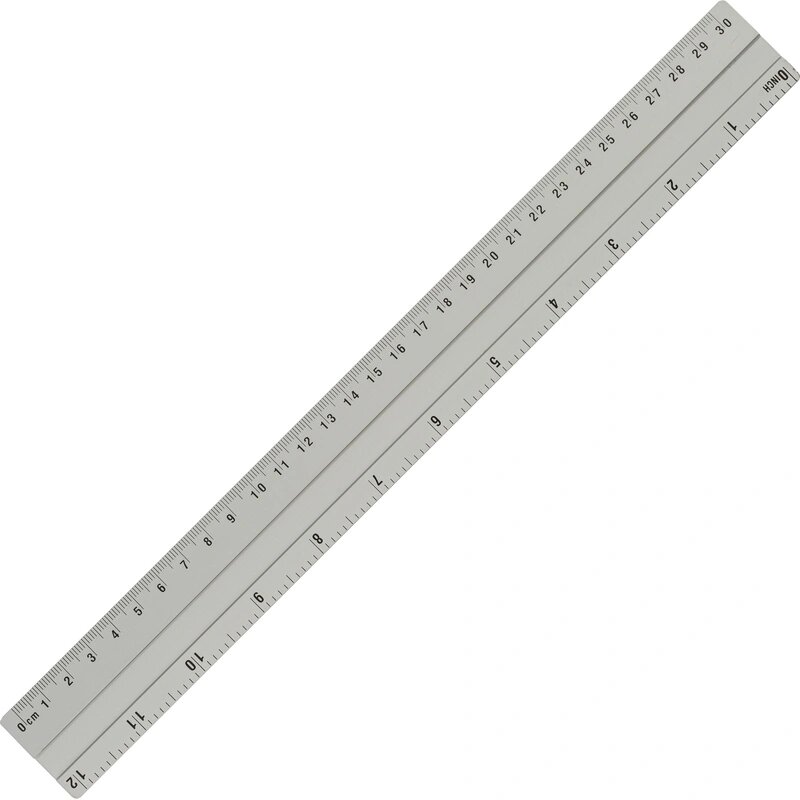 Линейка металлич. 30см Attache Line