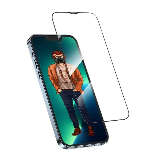 Защитное, противоударное, прозрачное стекло Green Lion Iphone 15Pro Max, 9 H — фото 1