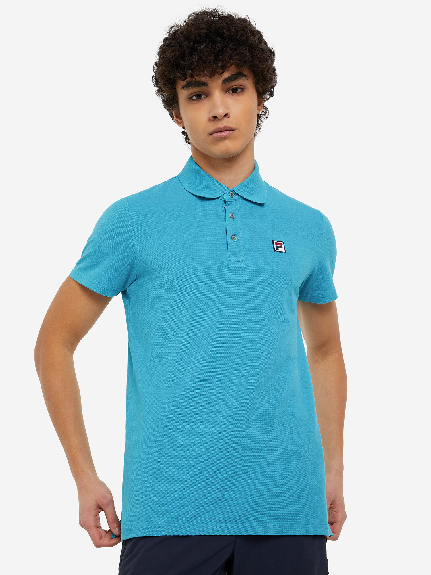 Поло Fila Men's Essentials Polo, размер 48, лазурный