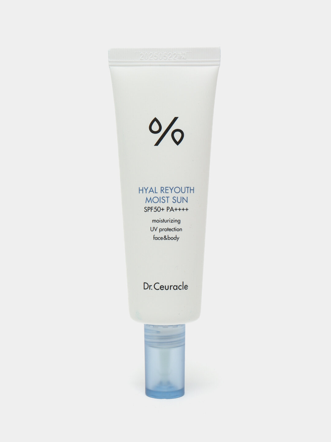 DR.CEURACLE Солнцезащитный крем 50 SPF PA ++++, Hyal Reyouth Moist Sun, 50 мл — фото 1