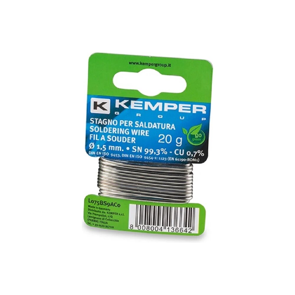 Припой мягкий KEMPER 20гр L075BS9AC0