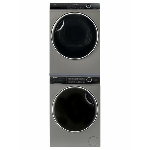 Комплект для установки в колонну стиральная HAIER HW90-B14979S + сушильная машина HAIER HD90-A2979S + кит CKS-1