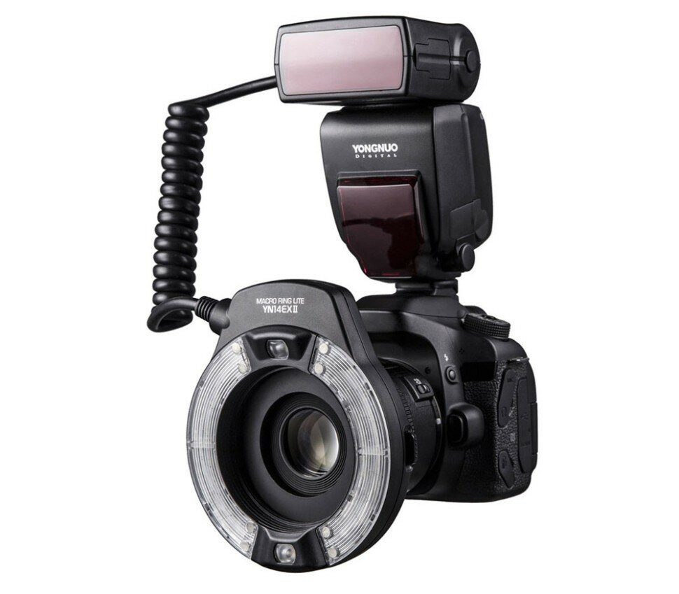 Вспышка Yongnuo YN-14EX II Macro TTL для Canon