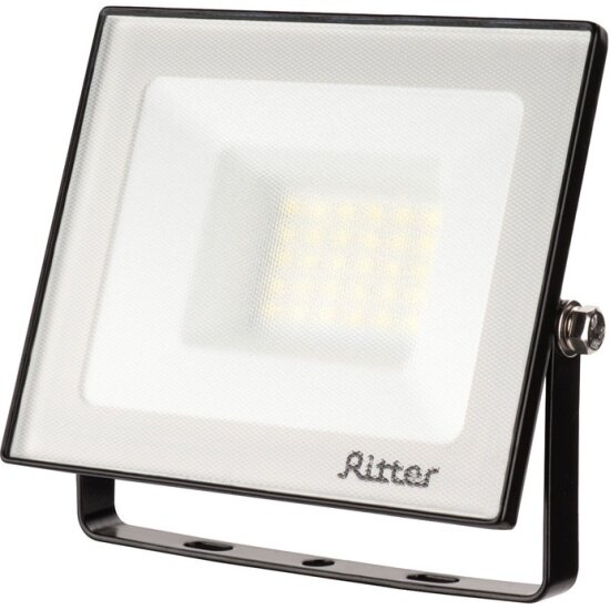 Прожектор Ritter светодиодный PROFI 230В 30 Вт 6500К 3000Лм IP65 черный 53407 9