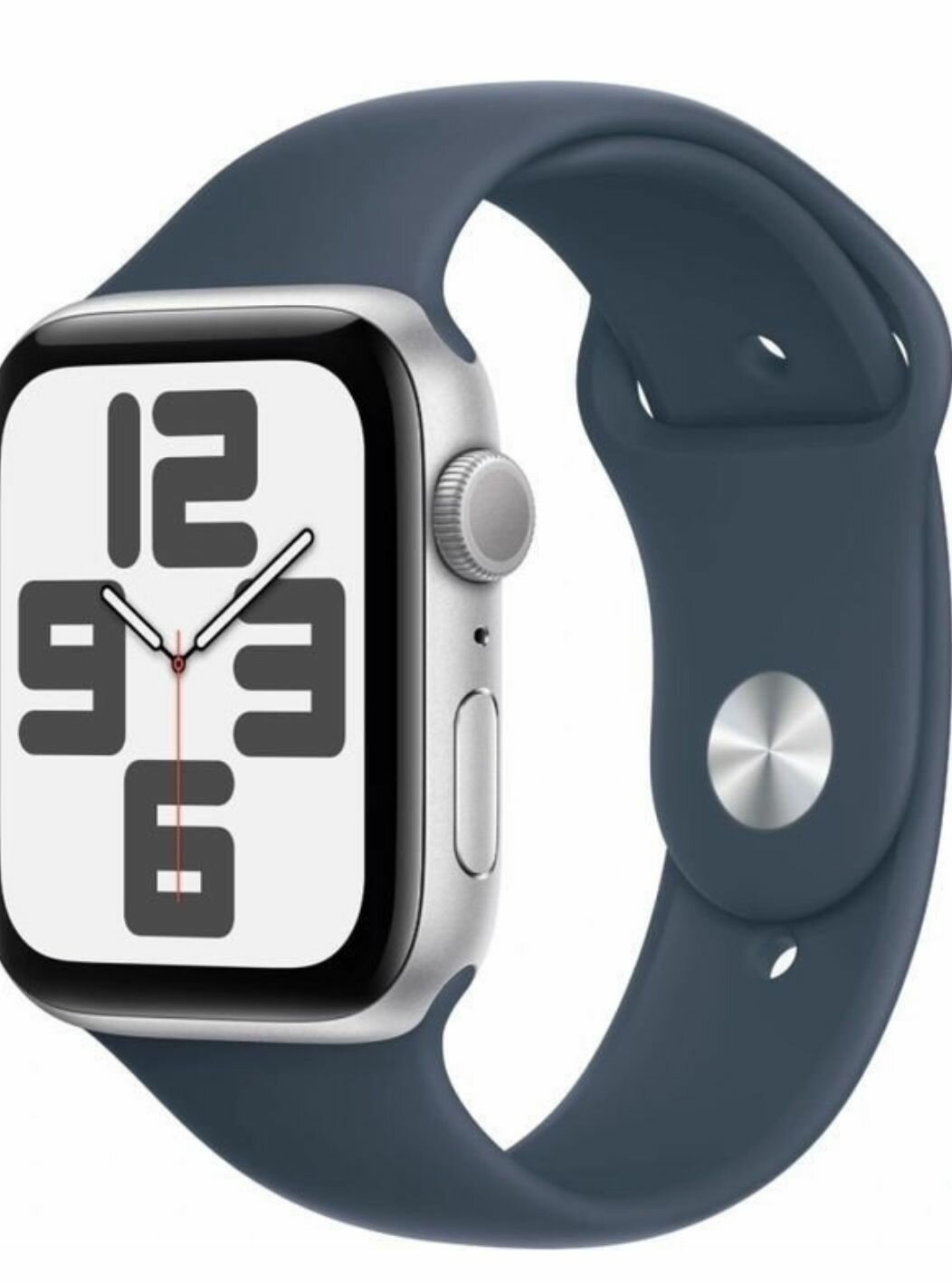 Смарт-часы Apple Watch SE2 (2GEN) 40mm Silver Aluminum Case with Blue Sport Band (Серебристый/синий))