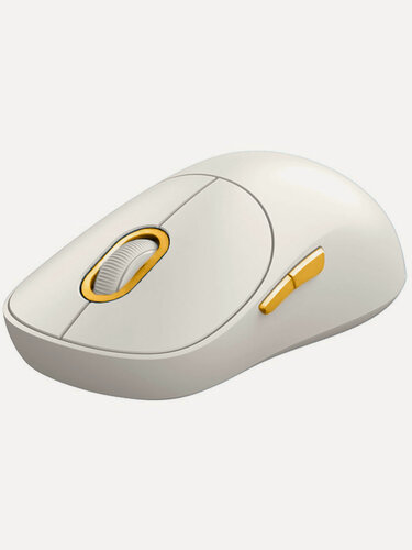 Изображение товара Xiaomi Мышь беспроводная двухдиапазонная XiaoMi Mi Wireless Mouse 3(XMWXSB03YM) бежевая