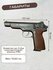 Пневматический пистолет Borner APS Blowback калибр 4.5 мм