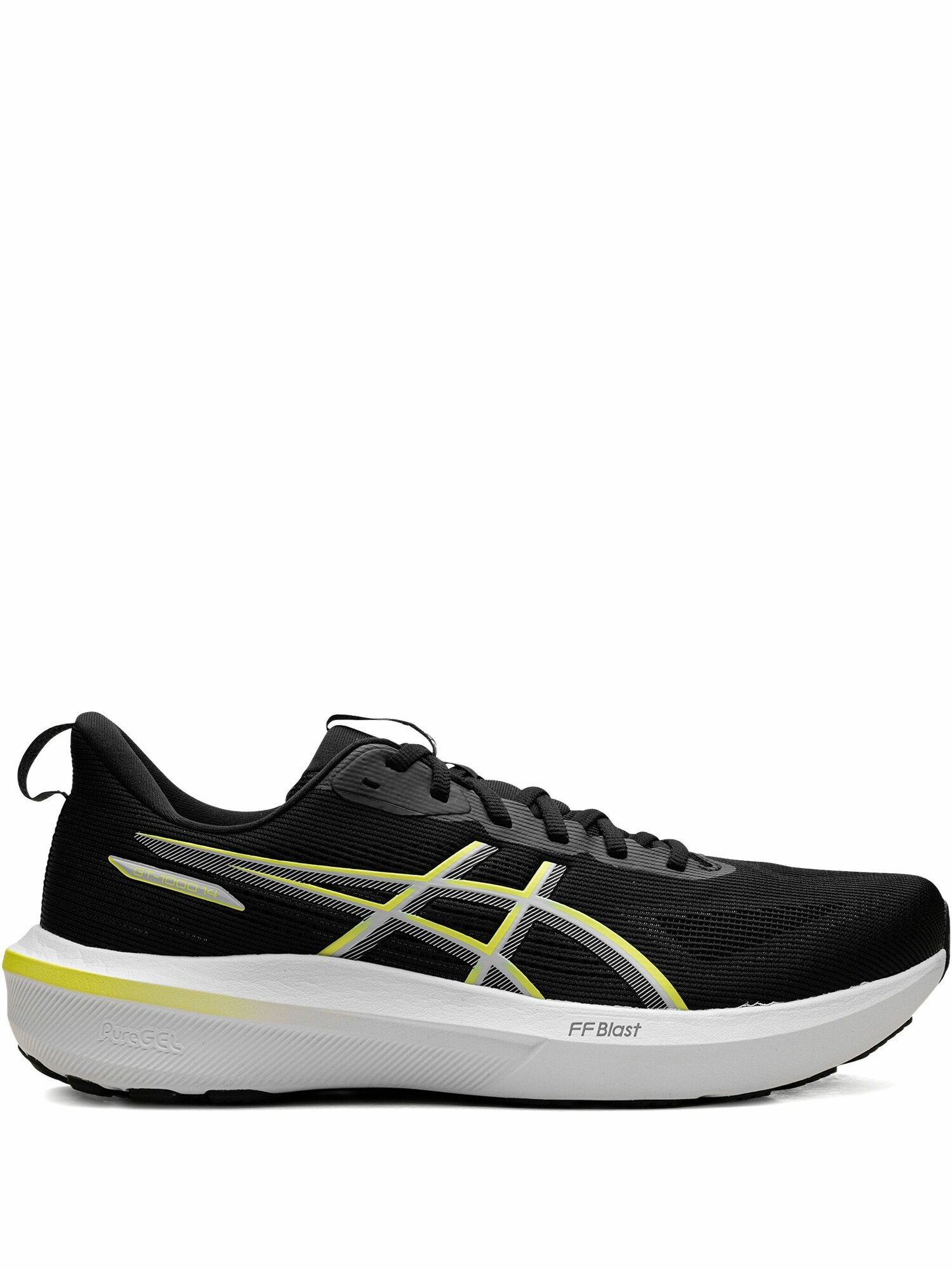 Кроссовки ASICS, размер 12 US, черный
