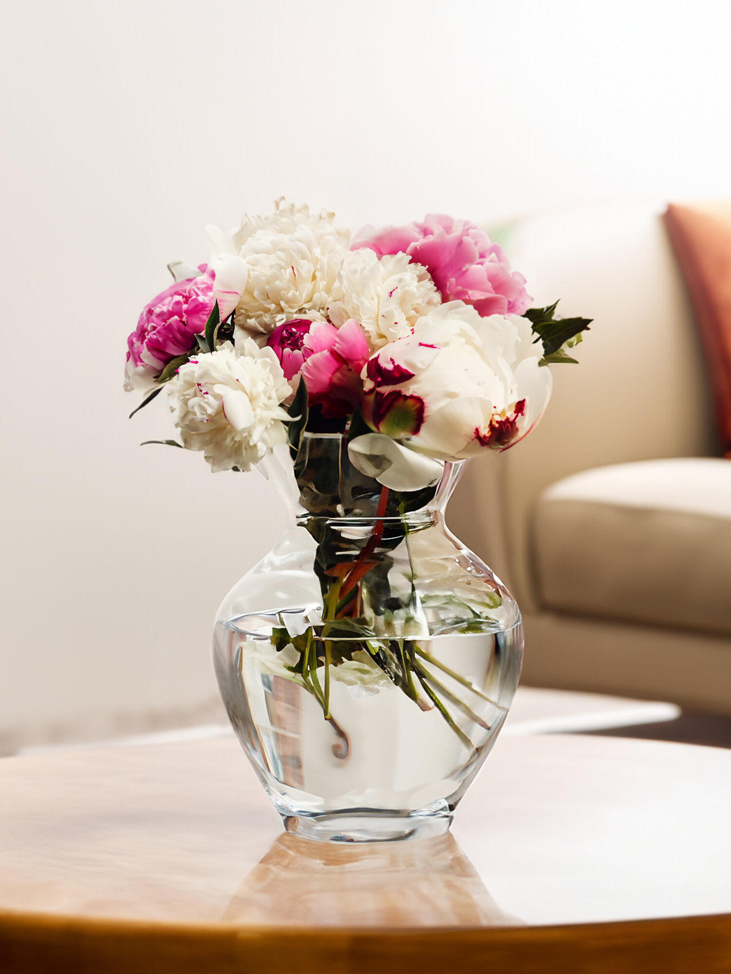 Ваза для цветов Pasabahce Botanica, 14,4 см, стеклянная, прозрачная