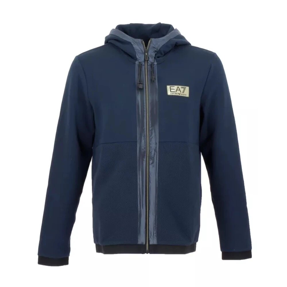 Толстовка EA7 EMPORIO ARMANI, размер XL, , синий