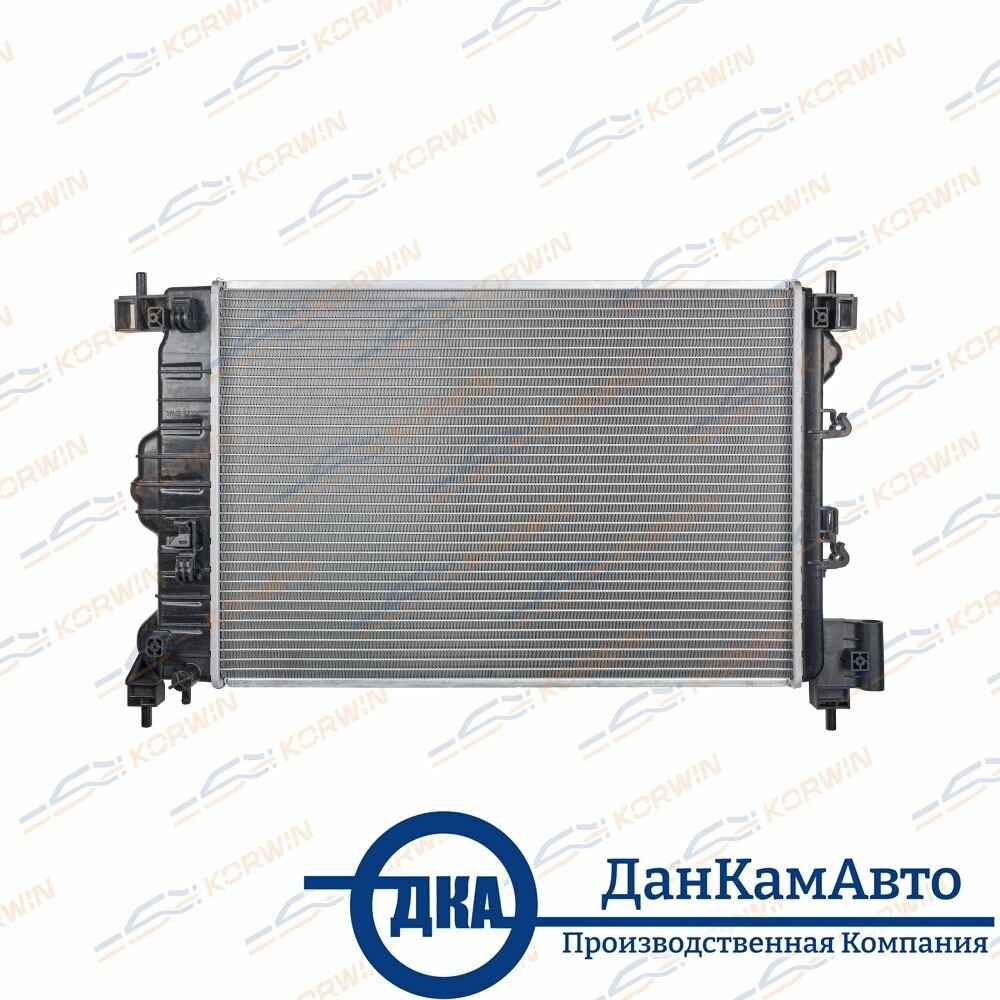Радиатор охлаждения Chevrolet Aveo 1.6 T300/Mokka 1.6 (12-) MT паяный