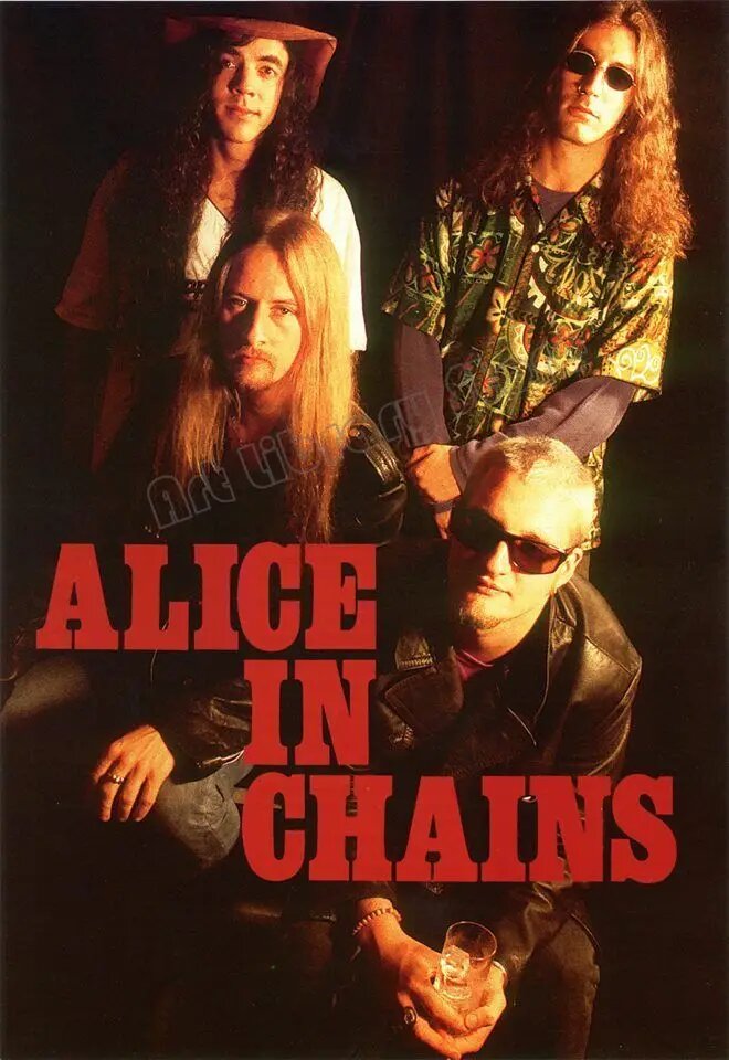 Портрет рок-группы Алиса в цепочках печать на холсте, 22, 60X90cm Unframed