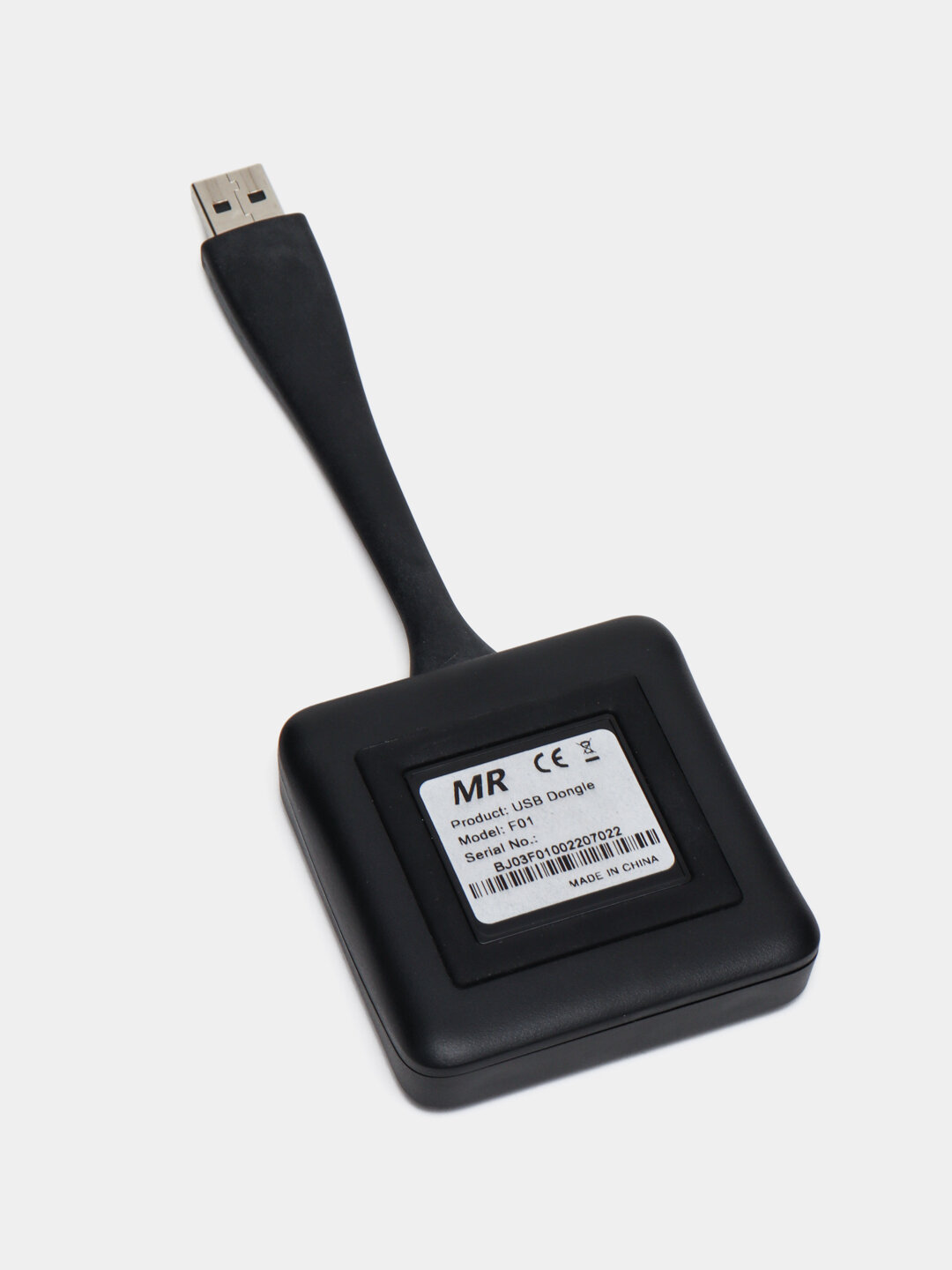 Приставка DONGLE FPB F01 USB Wireless Projector, для трансляции видеосигнала, черная — фото 1