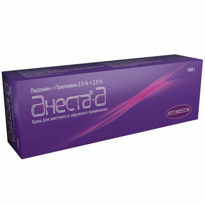 Анеста-А крем д/мест. и нар. прим. — фото 1