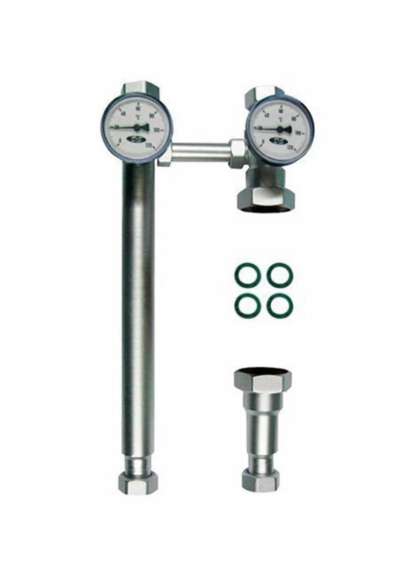 Насосная группа 1" без смесителя ASKON без насоса / Гидропласт