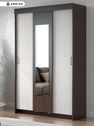 Шкаф "ШКП 2" Дуб Венге-Ясень Анкор светлый