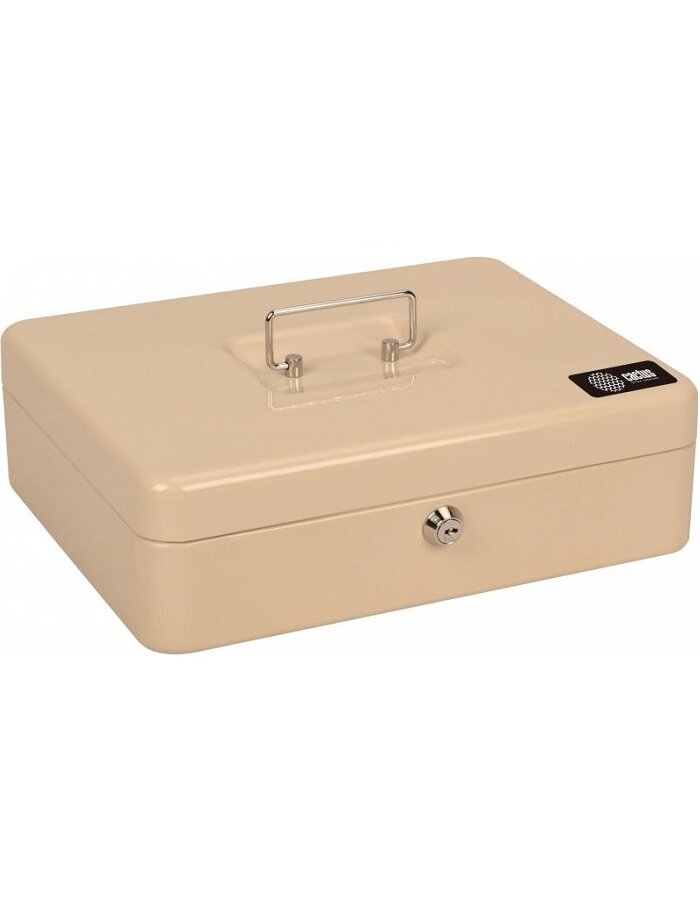 Ящик Cactus CS-CB-004WT для денег металл бежевый 90х300х240мм