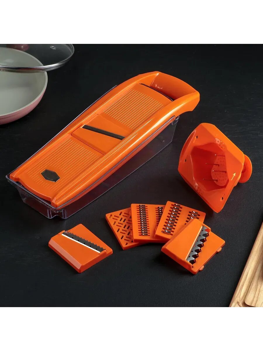 Набор для резки овощей, 6 насадок