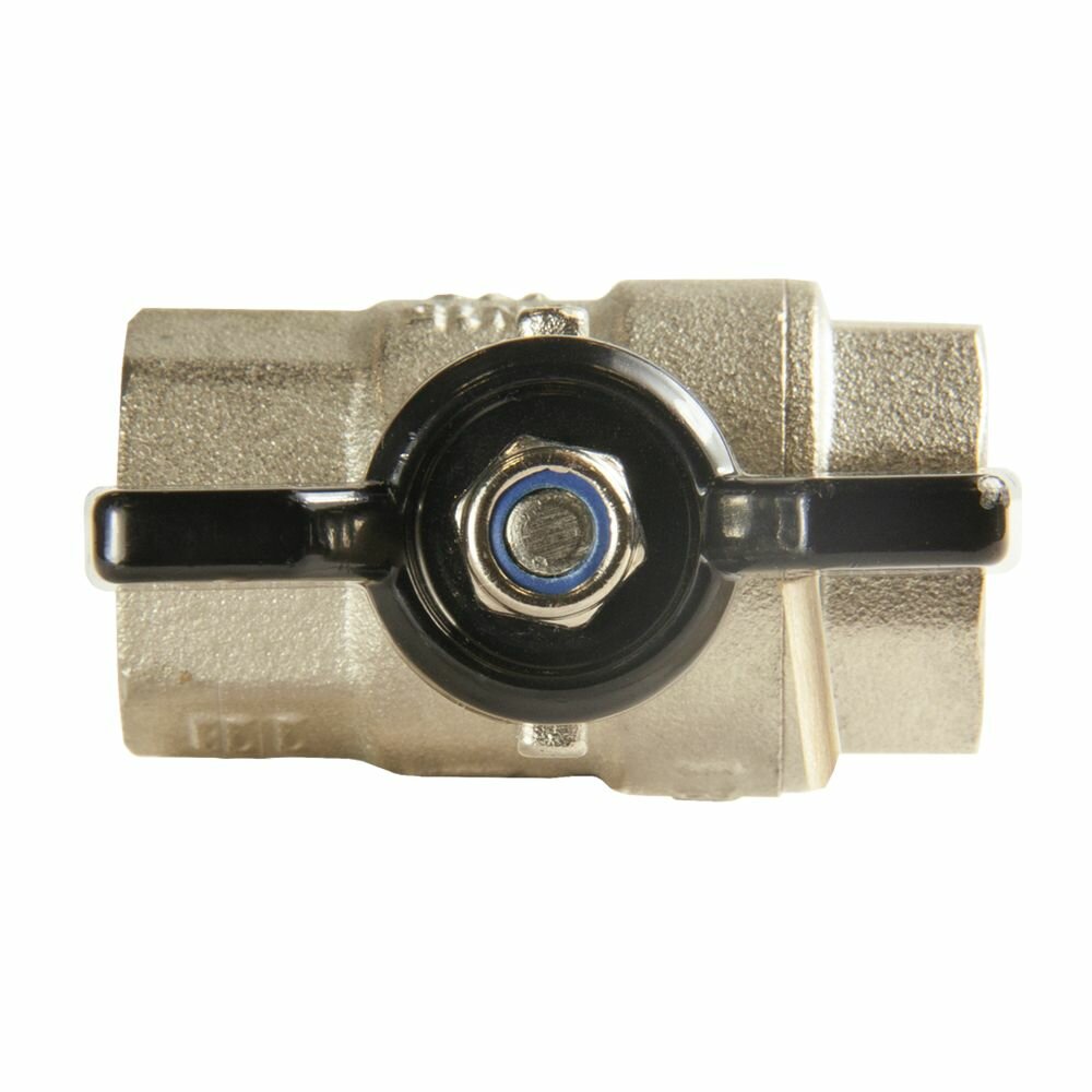 Кран шаровый 3/4", для воды, Ручка-бабочка, резьба Внутренняя, — фото 1