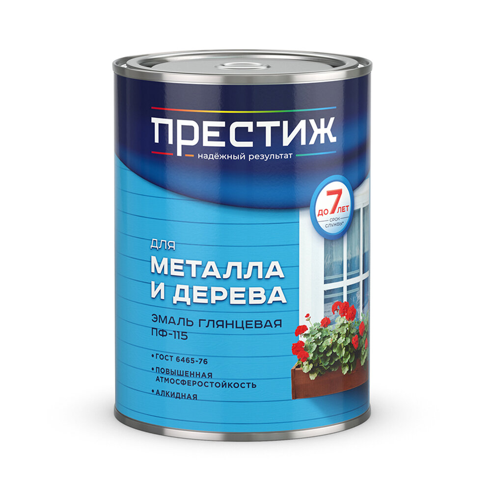 Эмаль ПФ-115 голубая светлая 09 КГ (1/14) 