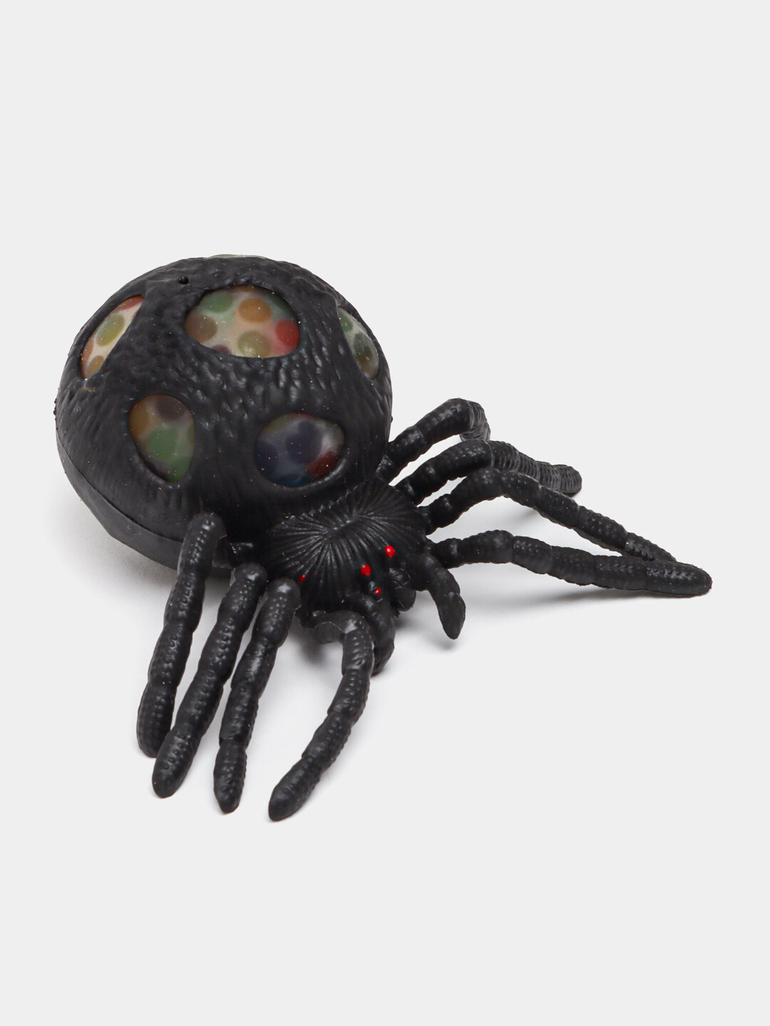 Игрушка сквиш "Резиновый паук", антистресс, черный, для детей от 6 лет — фото 1