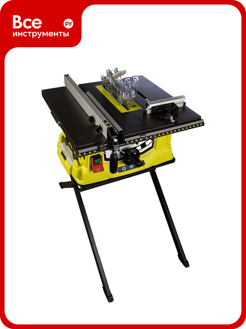Распиловочный станок Ryobi 1800W 254 мм + станина RTS1800S-G 5133002221