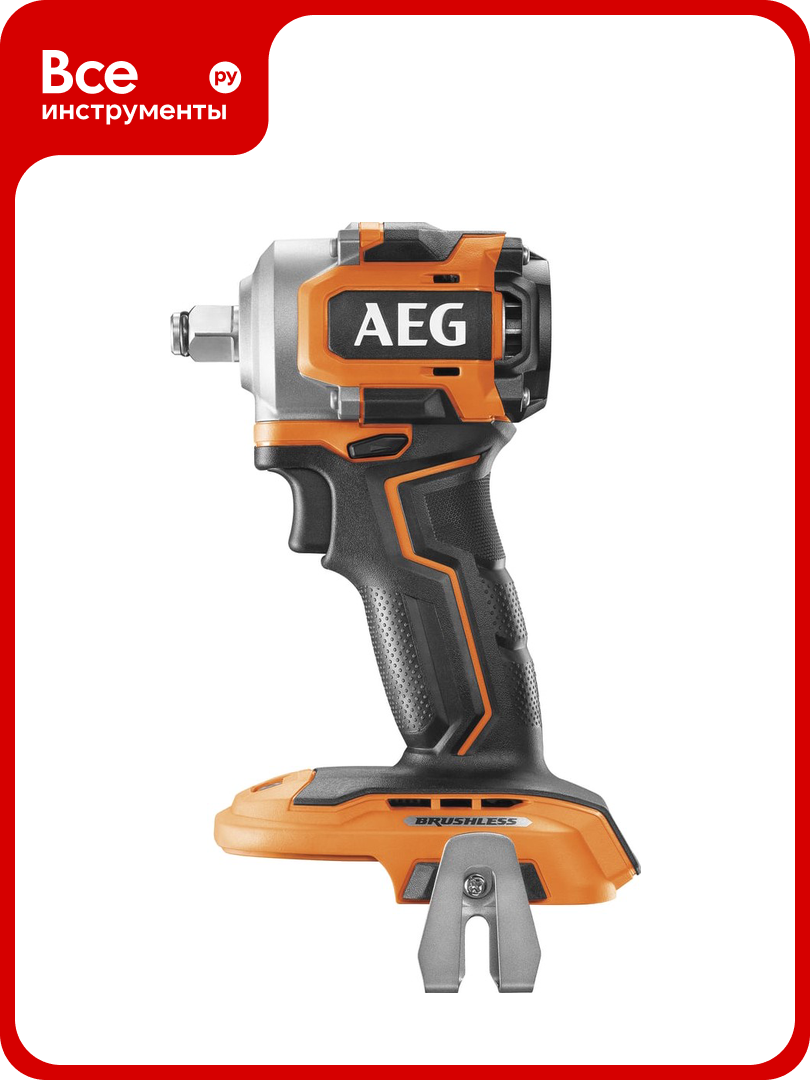 Бесщеточный аккумуляторный ударный гайковерт BSS18S12BL-0 AEG 4935472279