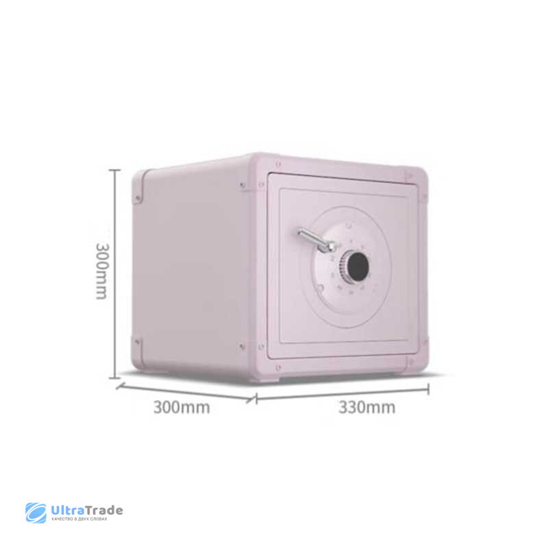 Картинки Умный электронный сейф Xiaomi CRMCR Retro Mechanical Smart Safe Depozit Box Pink (BGX-D1-30J)
