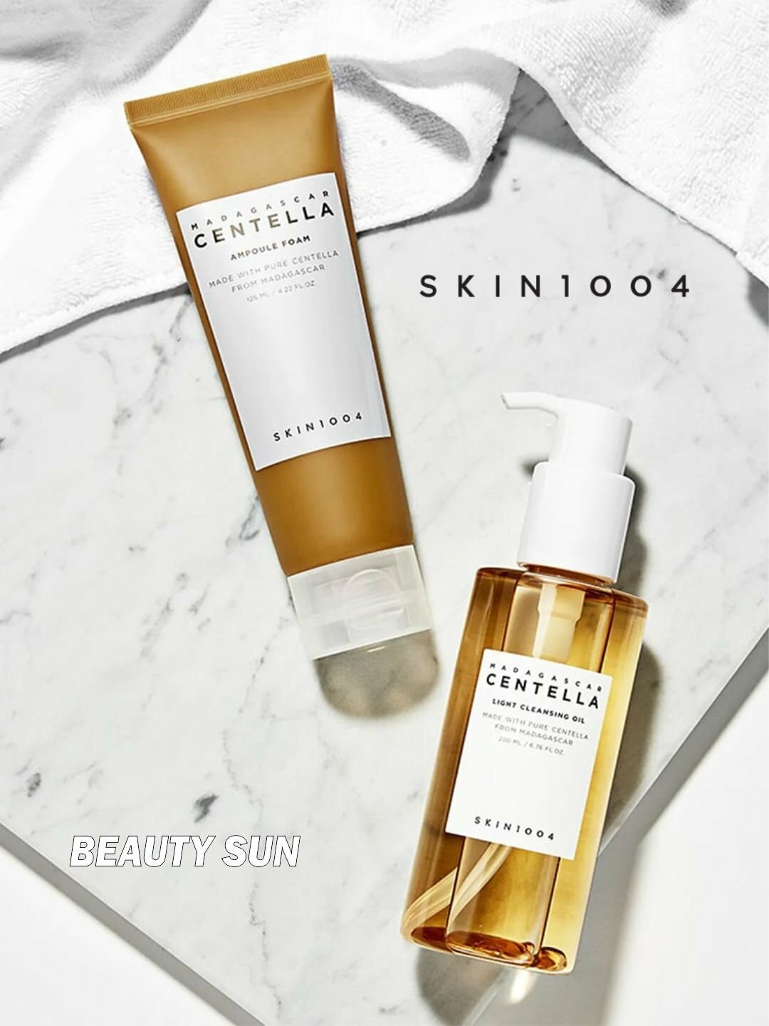 Набор двухэтапного очищения Skin1004 Madagascar Centella Double Cleansing Duo