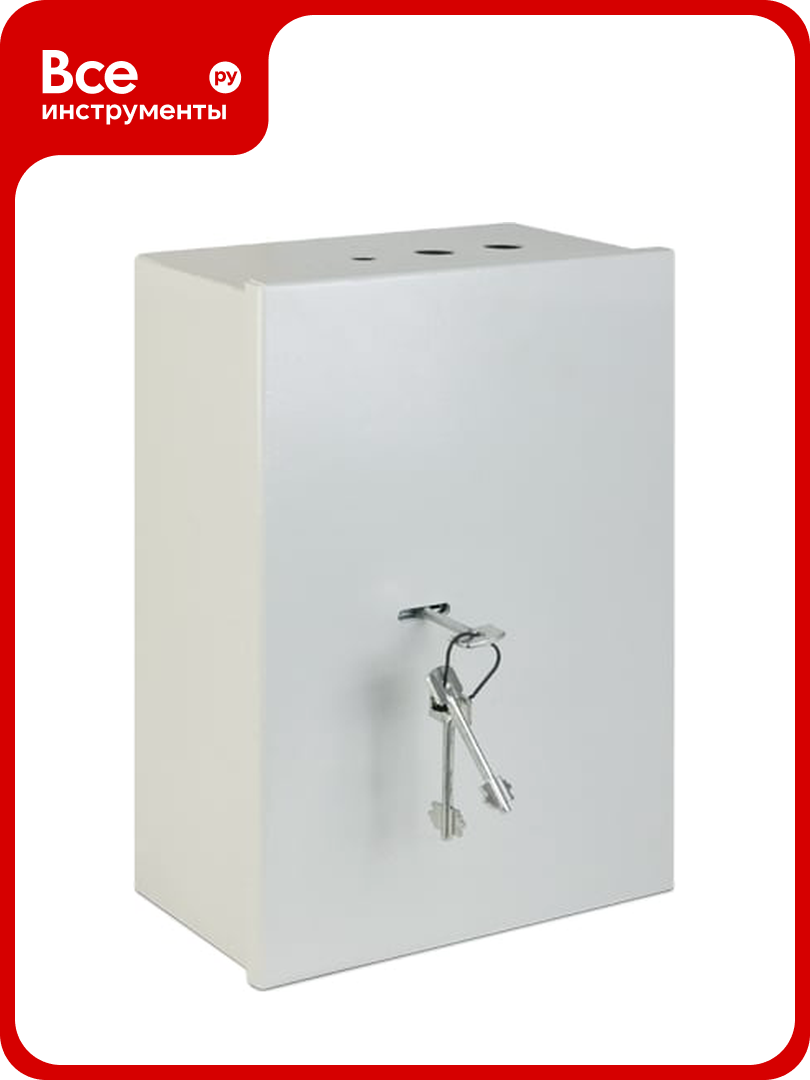 Антивандальный шкаф телекоммуникационный кддс ШТА Е-1м серый IP41 22x12x32 см