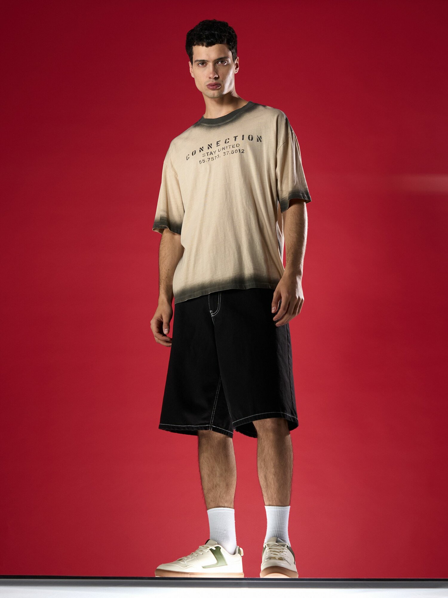 Футболка спортивная ТВОЕ размер L бежевый