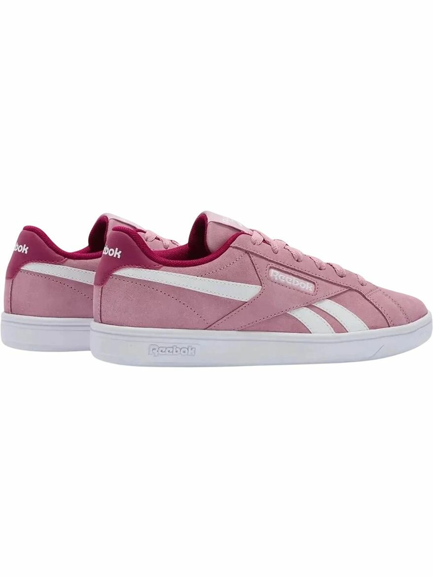 Кеды Reebok Court Retro W, полнота F (EU)/ на среднюю стопу, размер 7,5 US, розовый/белый — фото 1