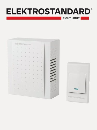 Изображение товара Звонок электромеханический (дверной) Elektrostandard DBQ26M WM 1M, белый, IP44