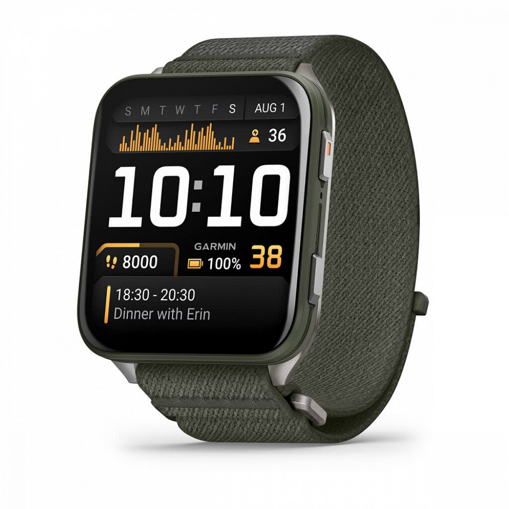 Умные часы Garmin Venu X1, AMOLED, цвет Moss 010-02980-03