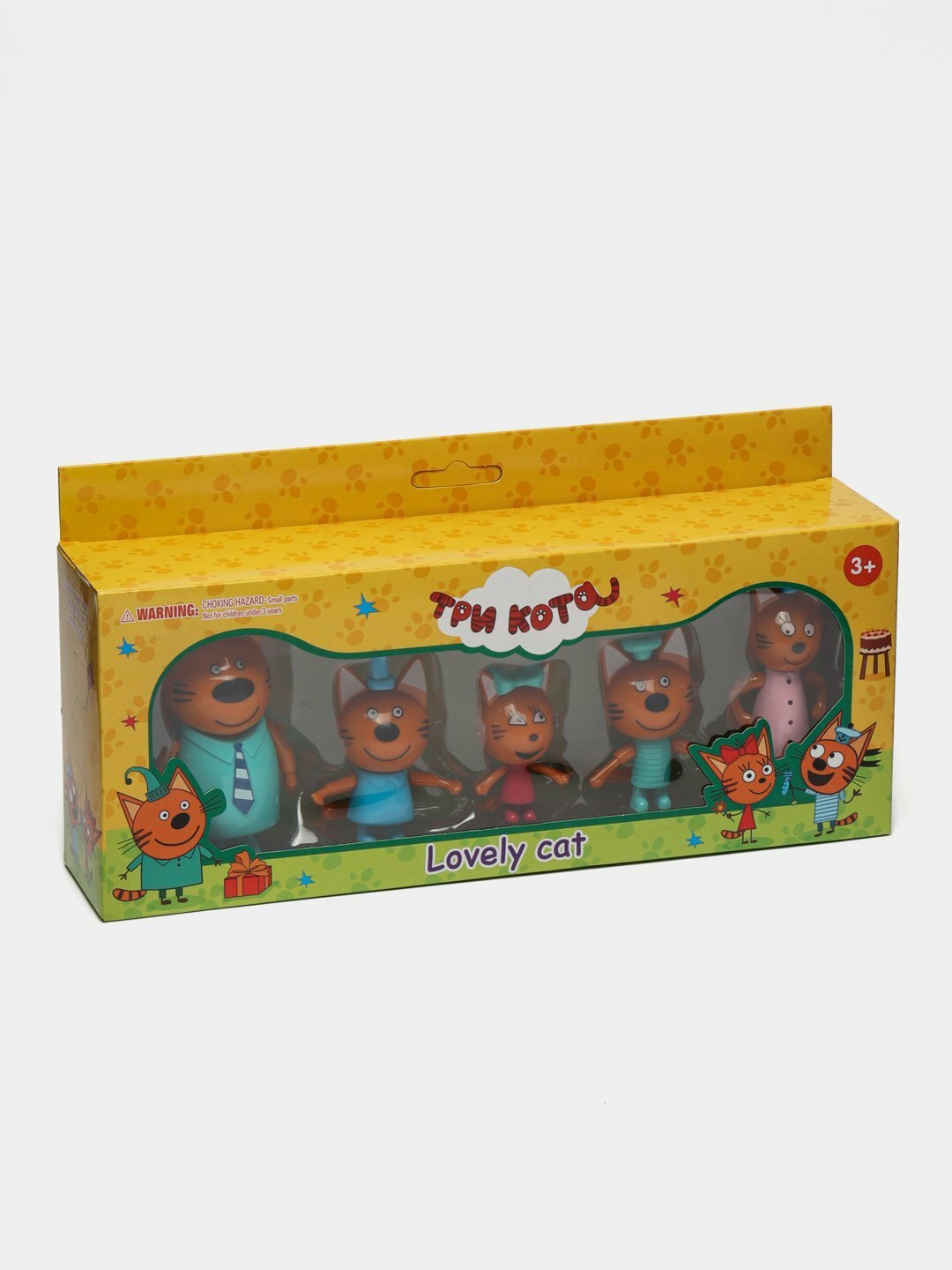 Набор фигурок Три Кота, Счастливая семья, 5 фигурок