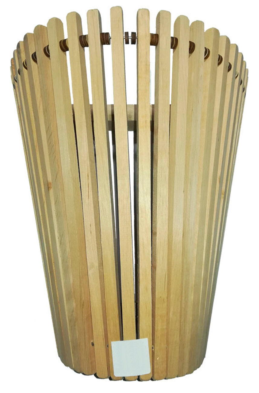 Абажур для бани настенный DoorWood АН Ф1 веерный  материал ольха