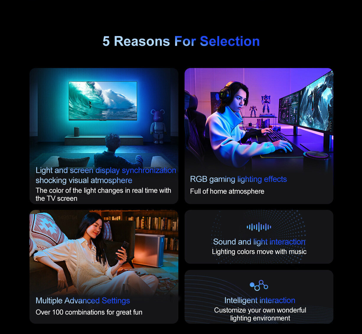 Картинки Светодиодная лента Xiaomi Ambient Light