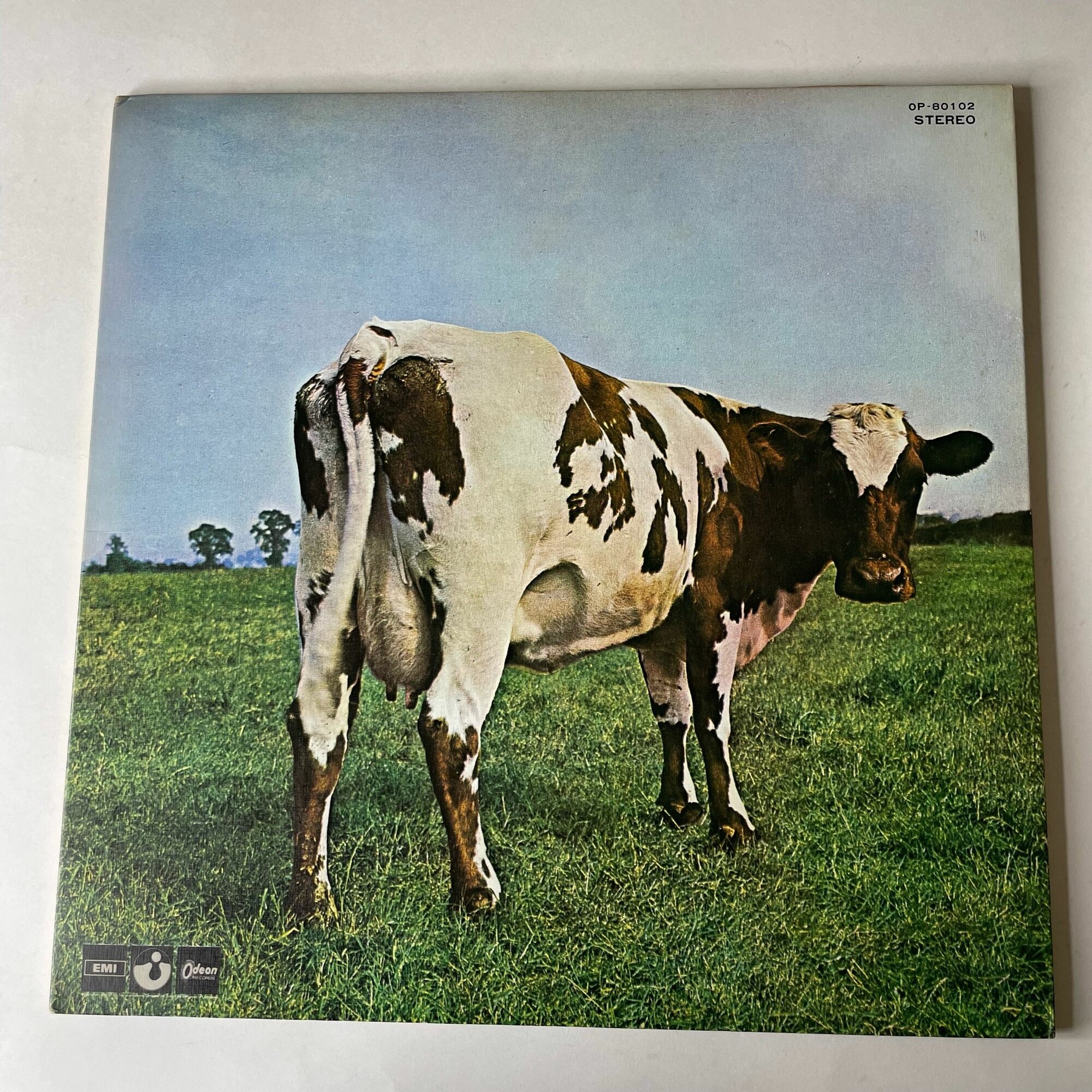 Винтажная виниловая пластинка LP Pink Floyd Atom Heart Mother (Япония 1974) (Без Оби)