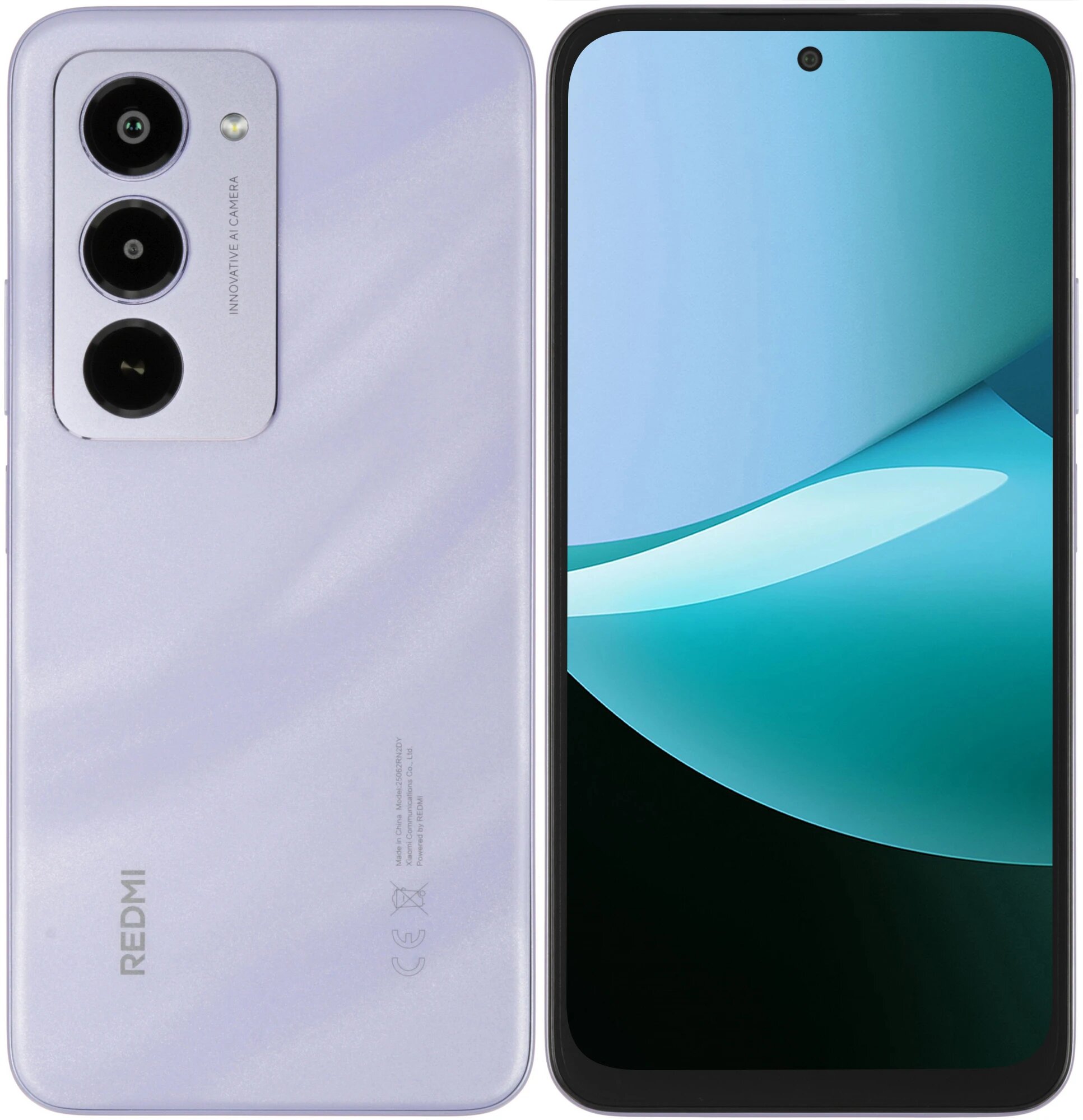 Смартфон Xiaomi Redmi 15, Android, NFC, 6/128 Гб, камера 50Мп, 6,9", 144Гц, Purple