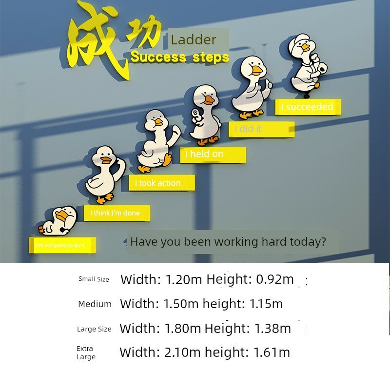 Наклейки для украшения классных комнат на новый семестр в средней и старшей школах для мотивации учеников и