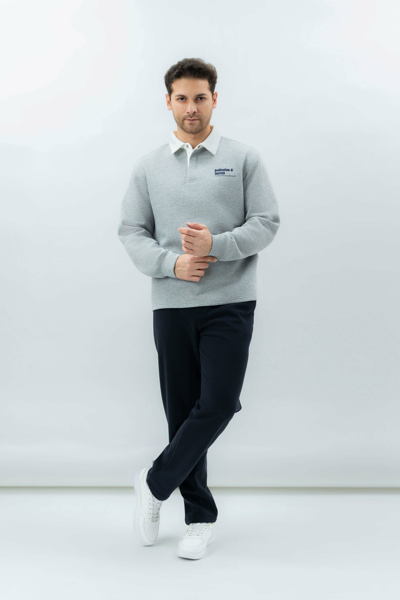 Брюки классические TERRA PRO, размер 34, navy — фото 1