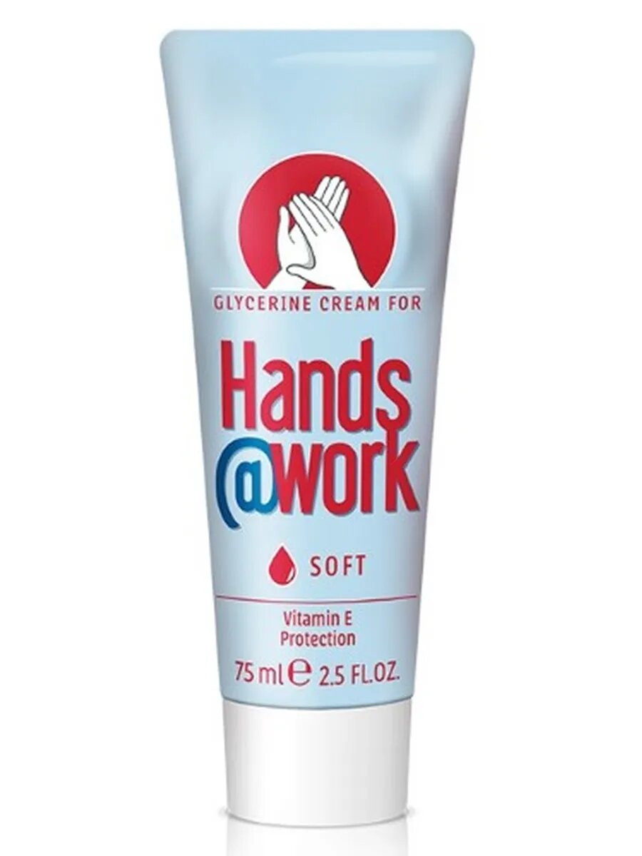 Hands@work soft крем глицериновый для защиты чувствительной