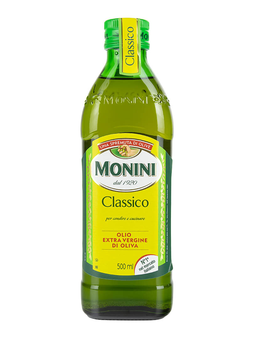 Оливковое масло Monini "Extra Virgin" нерафинированное 0,5 л