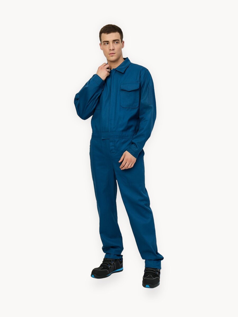 Рабочий комбинезон Cotton синий