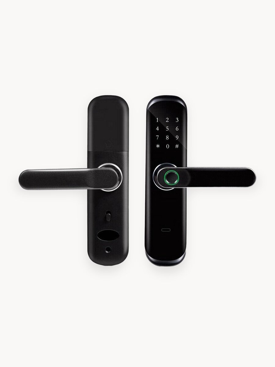 Умный дверной замок PS-link HR01 с датчиком отпечатка пальца