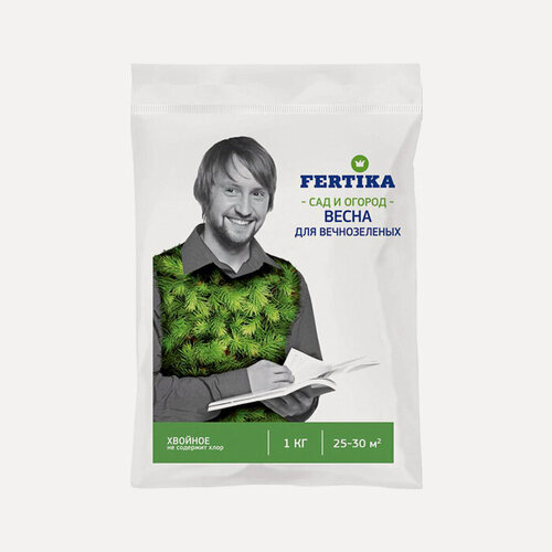 Изображение товара Удобрение Хвойное для вечнозеленых весна 1 кг (Фертика)