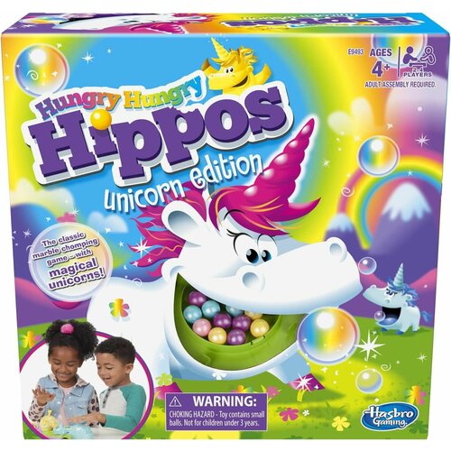 Настольная игра Hasbro Hungry Hungry Hippos Unicorn Edition